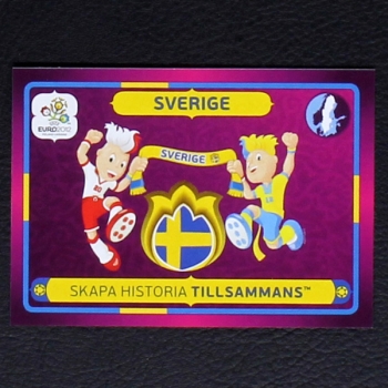 Svergie Panini Sticker No. 43  - Euro 2012