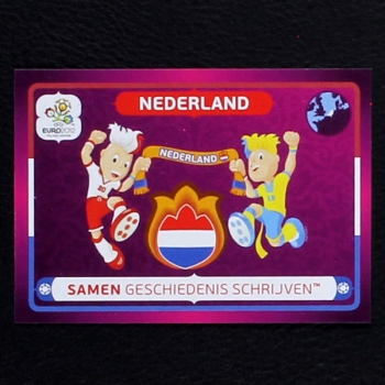 Nederland Panini Sticker No. 34 - Euro 2012