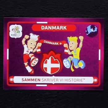 Danmark Panini Sticker No. 35 - Euro 2012