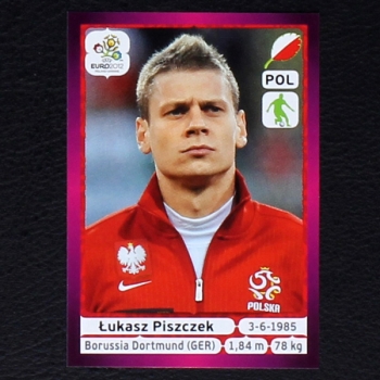 Piszczek Panini Sticker No. 59  - Euro 2012