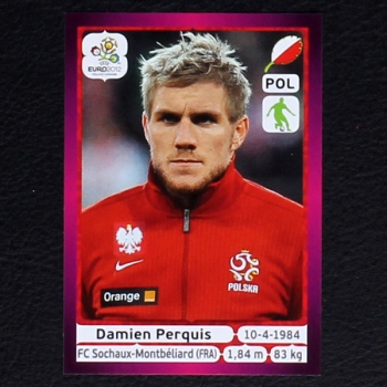 Perquis Panini Sticker No. 58  - Euro 2012