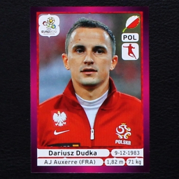 Dudka Panini Sticker No. 64 - Euro 2012