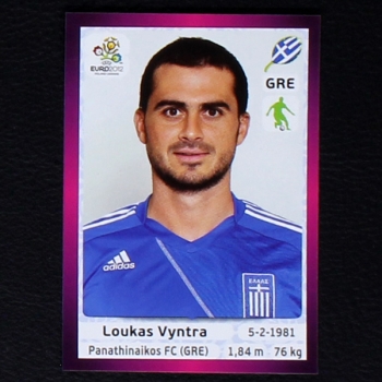 Vyntra Panini Sticker No. 88 - Euro 2012