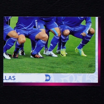 Hellas Team Part 4 Panini Sticker No. 83 - Euro 2012