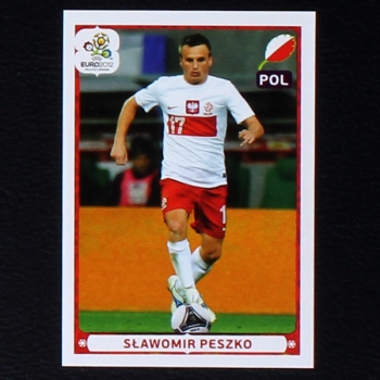 S.Peszko Panini Sticker No. 76 - Euro 2012