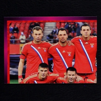 Russija Team Part 1 Panini Sticker No. 109 - Euro 2012