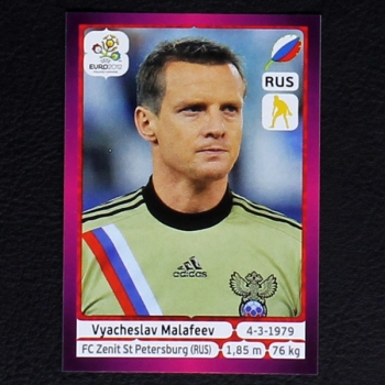 Malafeev Panini Sticker No. 114 - Euro 2012