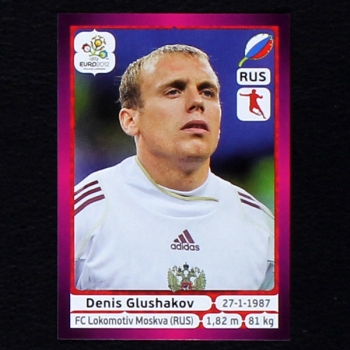 Glushakov Panini Sticker No. 126 - Euro 2012