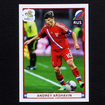 A. Arshavin Panini Sticker No. 134 - Euro 2012