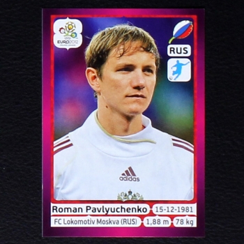 Pavlyuchenko Panini Sticker No. 131 - Euro 2012