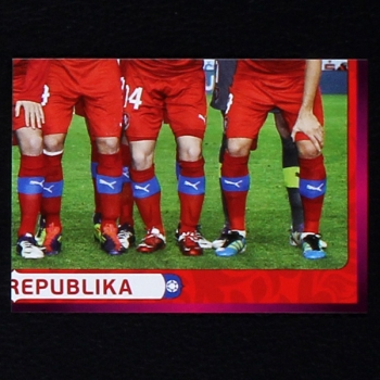 Ceska Republika Part 4 Panini Sticker No. 141 - Euro 2012