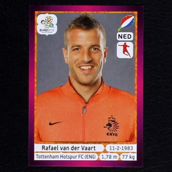 van der Vaart Panini Sticker No. 181 - Euro 2012