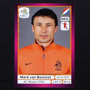 van Bommel Panini Sticker No. 178 - Euro 2012