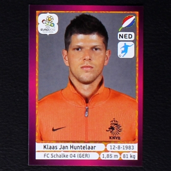 Huntelaar Panini Sticker No. 190 - Euro 2012