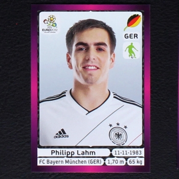 Lahm Panini Sticker No. 231 - Euro 2012