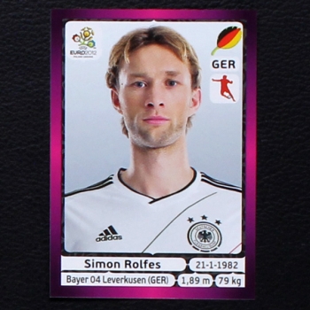 Rolfes Panini Sticker No. 237 - Euro 2012