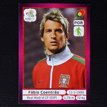 Coentrao Panini Sticker No. 262 - Euro 2012