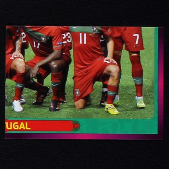 Portugal Team Part 4 Panini Sticker No. 257 - Euro 2012