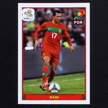 Nani Panini Sticker No. 279 - Euro 2012