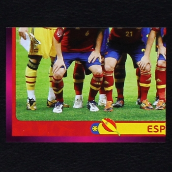 Espana Team Part 3 Panini Sticker No. 285 - Euro 2012