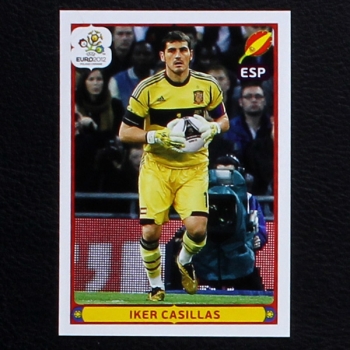 Casillas Panini Sticker No. 307 - Euro 2012