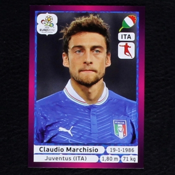 Marchisio Panini Sticker No. 327 - Euro 2012