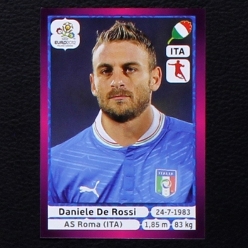 De Rossi Panini Sticker No. 324 - Euro 2012