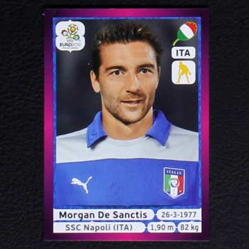 De Sanctis Panini Sticker No. 317 - Euro 2012