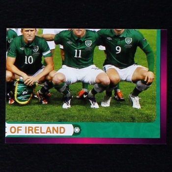 Ireland Team Part 4 Panini Sticker No. 344 - Euro 2012