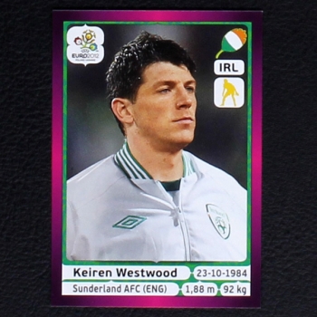 Westwood Panini Sticker No. 346 - Euro 2012