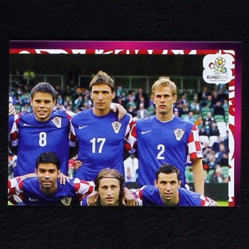 Hrvatska Team Part 2 Panini Sticker No. 371 - Euro 2012