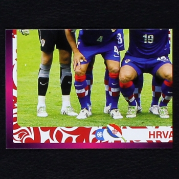 Hrvatska Team Part 3 Panini Sticker No. 372 - Euro 2012