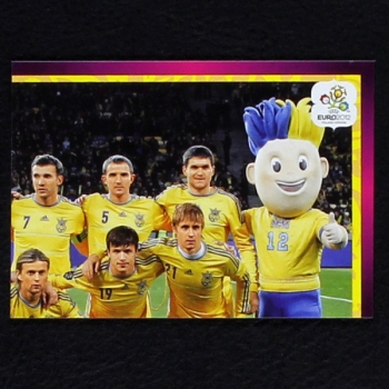 Ukrajina Team Part 2 Panini Sticker No. 400 - Euro 2012