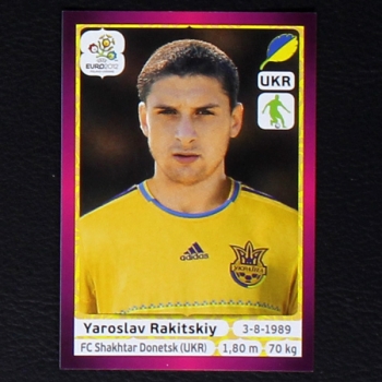 Rakitskiy Panini Sticker No. 407 - Euro 2012