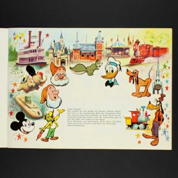 Disneyland Benjamin Bilder Sticker Album