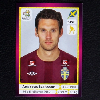 Isaksson Panini Sticker No. 432 - Euro 2012