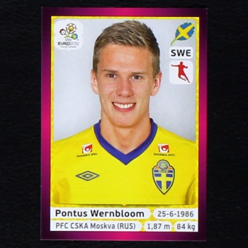 Wernbloom Panini Sticker No. 445 - Euro 2012