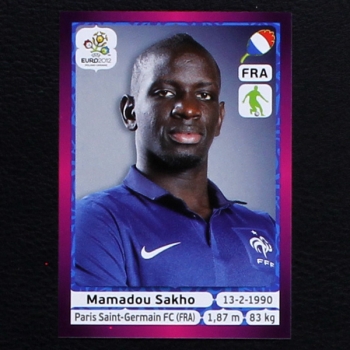 Sakho Panini Sticker No. 467 - Euro 2012