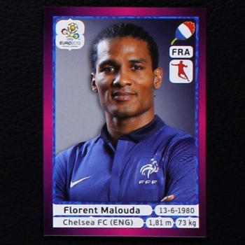 Malouda Panini Sticker No. 470 - Euro 2012