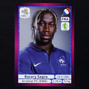 Sagna Panini Sticker No. 469 - Euro 2012