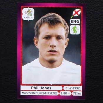 Jones Panini Sticker No. 497 - Euro 2012