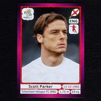 Parker Panini Sticker No. 501 - Euro 2012