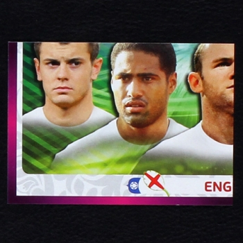 England Team Part 3 Panini Sticker No. 488 - Euro 2012