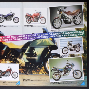 Moto Stickline Sticker Album komplett