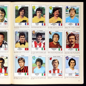 Euro Football 79 Panini Sticker Album komplett - Top