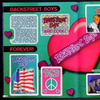 Backstreets Boys Forever DS Sticker Album komplett