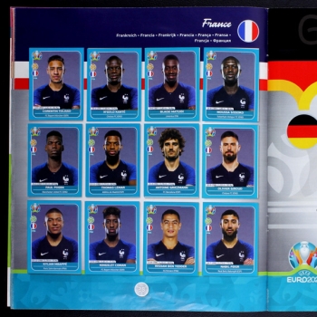 Euro 2020 Preview Panini Sticker Album komplett