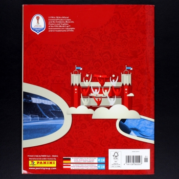 Confederations Cup Russia 2017 Panini Sticker Album komplett