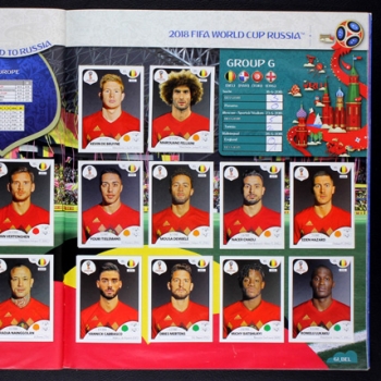 Russia 2018 Panini sticker album complete + update