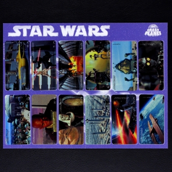 Star Wars Crazy Planet Sticker Folder - Kaugummi Bilder
